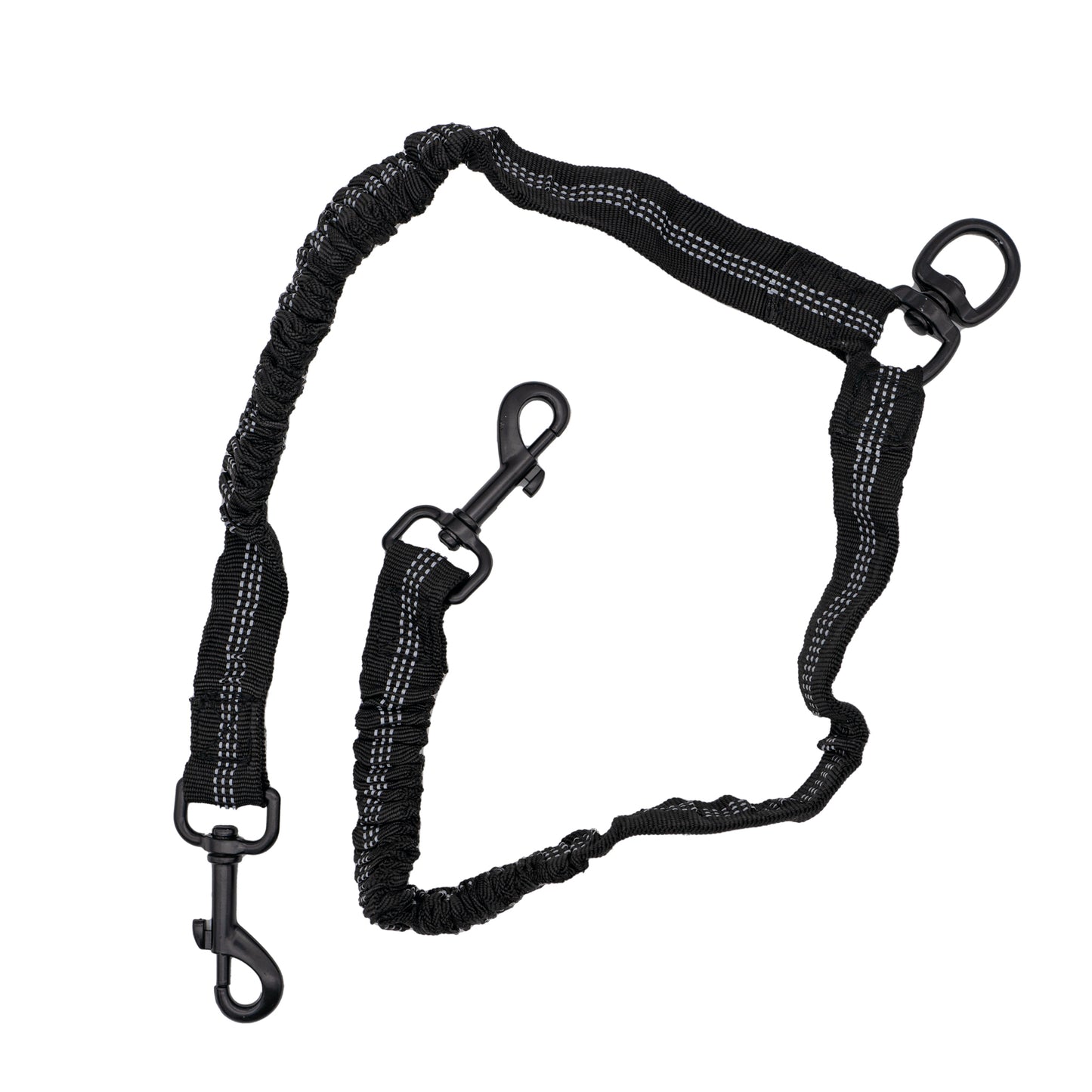 Reflective Dual Padded Leash Set