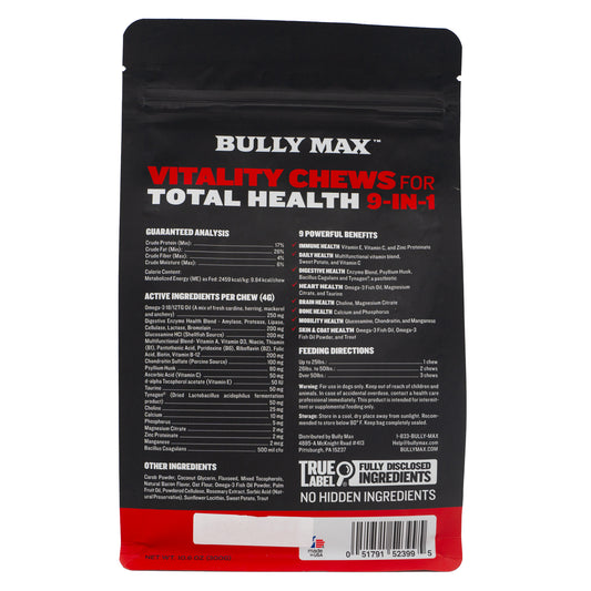 Bully Max Vitality Chews