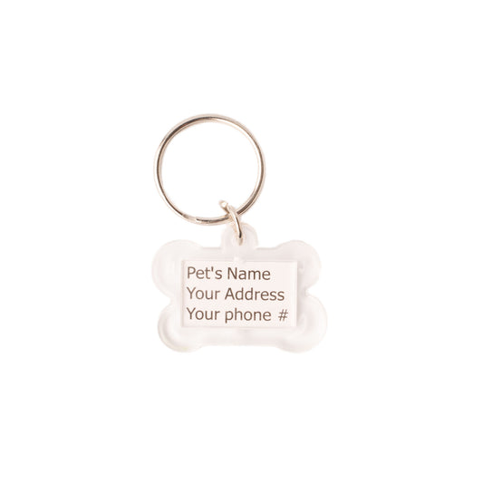 Plastic Pet ID Tag