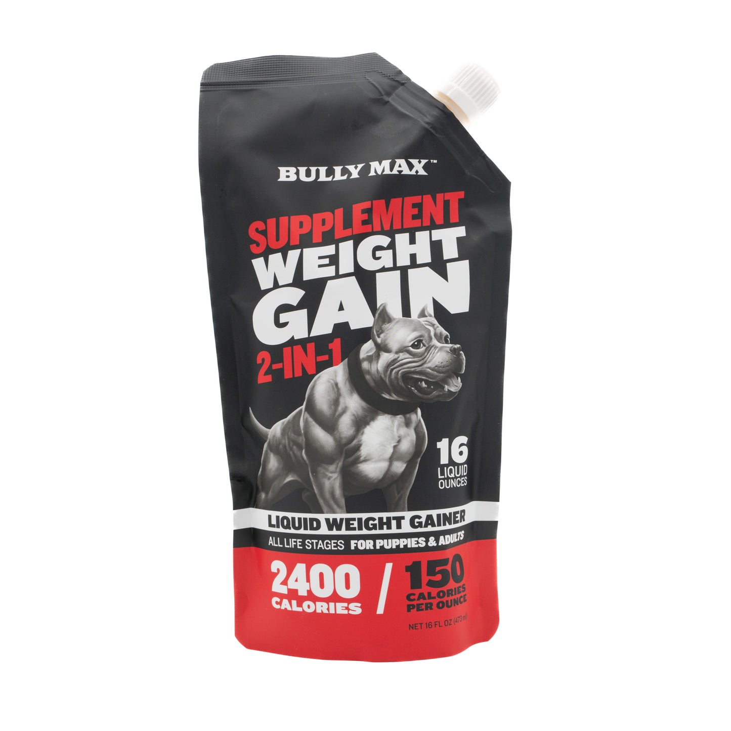 Bully Max Liquid Weight Gain 2-in-1